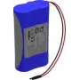 Ansmann 2S1P baterijų paketas 2x 18650 Laidas Li-Ion 7,2V 2600mAh (2447-3030-60)