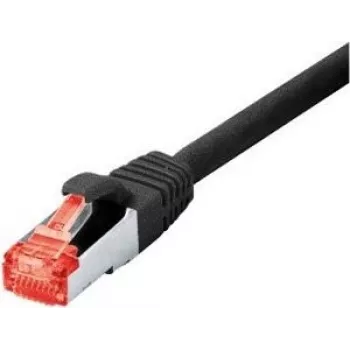 Tecline 715003S Ethernet Patch Laidas Juodas