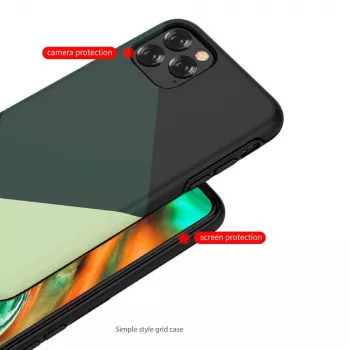 Apsauginis dėklas Devia iPhone 11 Pro Max – žalias paprasto stiliaus