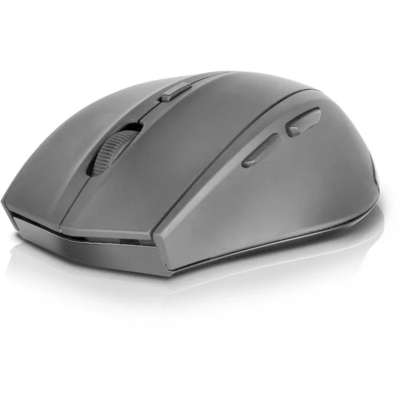 SPEEDLINK CALADO Silent SL-6343-RRBK - Maus - Für Rechtshänder - optisch - 5 Tasten - kabellos - 2.4 GHz - kabelloser Empfänger (USB)