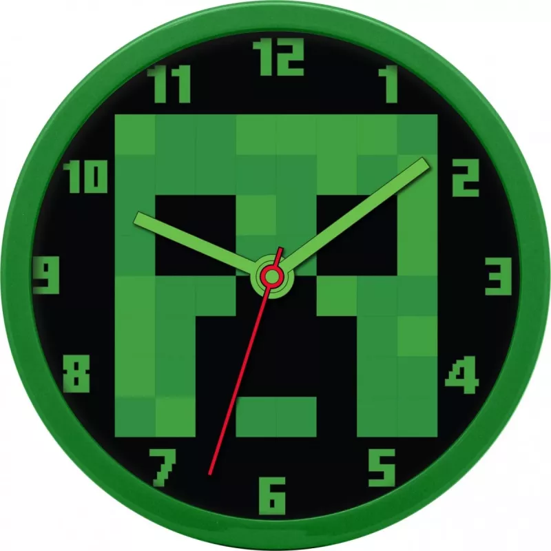 Sieninis laikrodis Minecraft 25 cm