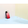 Apsauginis dėklas iKins Apple iPhone 12 / 12 Pro, rožinis ežeras su juodu apvadu