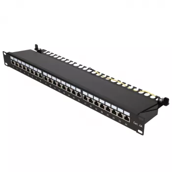 Pataisų skydelis Extralink CAT6A STP, 24 prievadai