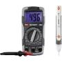 VOLTCRAFT DT-TEST-KIT 150 rankinis multimetras, skaitmeninis, CAT III 600 V, ekrano rodmuo: 2000 (1214405)