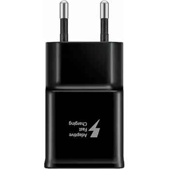 USB adapter Samsung EP-TA200EBE greitas įkroviklis su nuimamu Micro-USB laidu