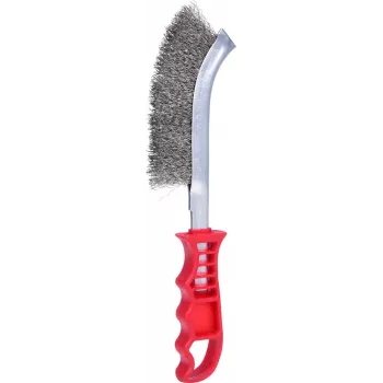 Šepetys vielinis ks tools 201.2301, 250 mm, nerūdijančio plieno šeriai