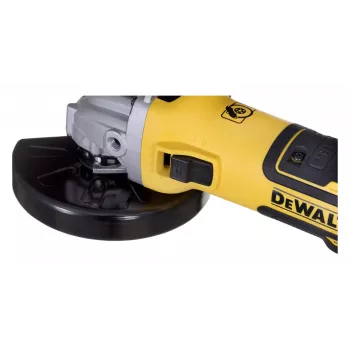 DeWALT DWE4357-QS juostinis šlifuoklis Diskinis šlifuoklis Juoda,Geltona 10500 RPM 1700 W