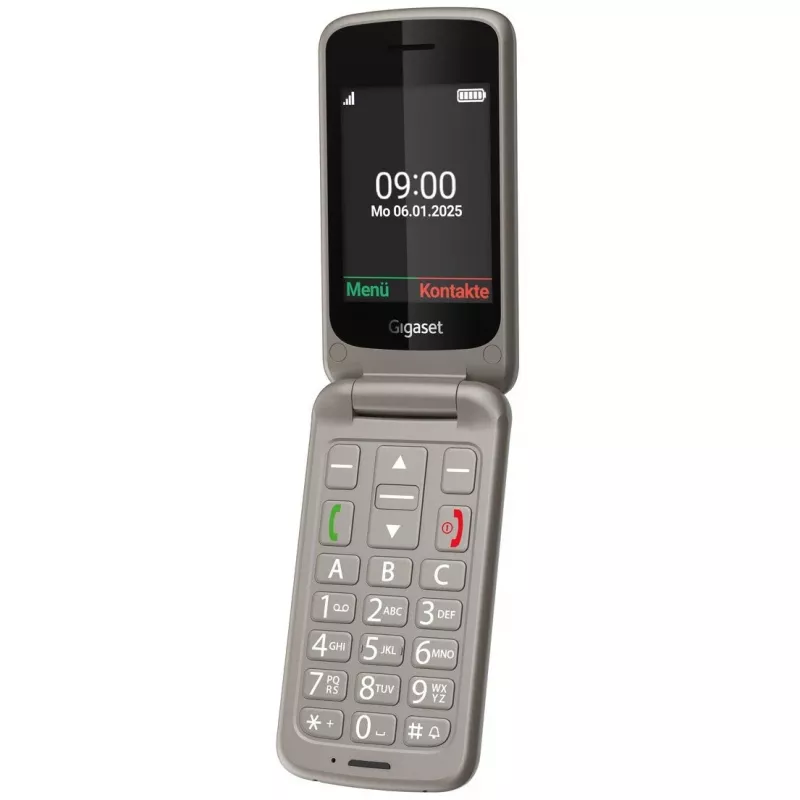 Mobilus telefonas vyresnio amžiaus žmonėms Gigaset GL595 2,8 colio 0,3 MP pilka