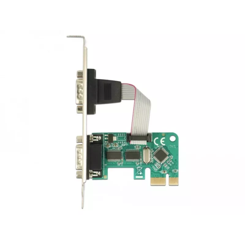 PCIe sąsajos plokštė DeLOCK 89918, 2×RS-232