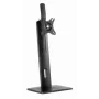 Gembird MS-D1-01 reguliuojamo aukščio monitoriaus stovas juodas