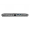 Eaton Tripp Lite USB-C Dock, Triple Display - 4K HDMI/DisplayPort, VGA, USB 3.2 Gen 1, USB-A/USB-C Hub, GbE, 100W PD Įkrovimas, Tarptautiniai Maitinimo Laidai - dokavimo stotelė USB-C