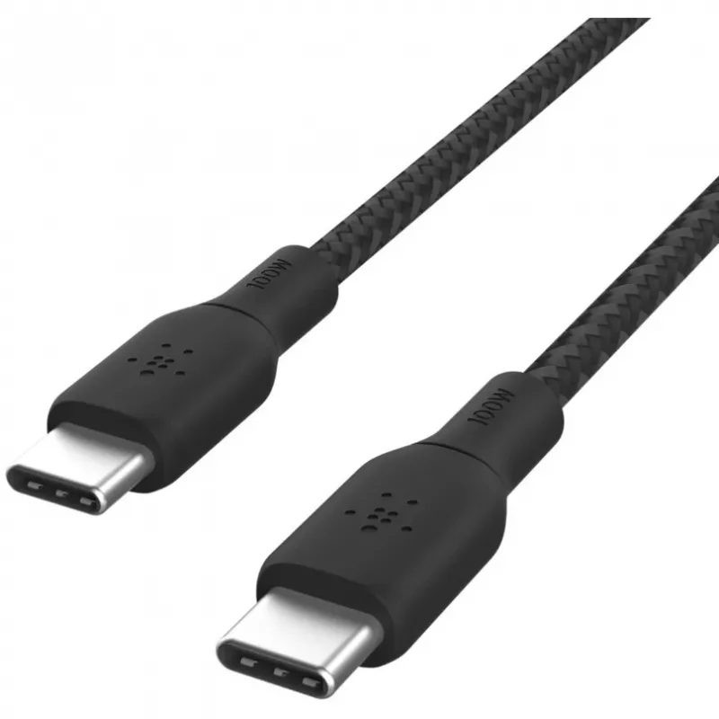 USB laidas Belkin CAB014bt3MBK 3 m USB-C juodas USB 2.0