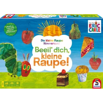 Die kleine Raupe Nimmersatt: Beeil‘ dich, kleine Raupe, stalo žaidimas