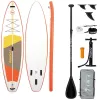 FunWater SUPFW69B pripučiama irklenčių lenta (oranžinė-balta)