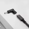 Akyga AK-ND-C05 USB-C – DC 3,5 x 1,35 mm adapteris nešiojamojo kompiuterio įkrovimui, 18,5-20 V, 100 W