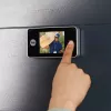Skaitmeninis durų žiūrėjimo įrenginys Yale 45-0500-1432-00-6011 — 3.2 colio LCD, 105° žiūrėjimo kampas, 110° kampas, juodas, 2×AAA