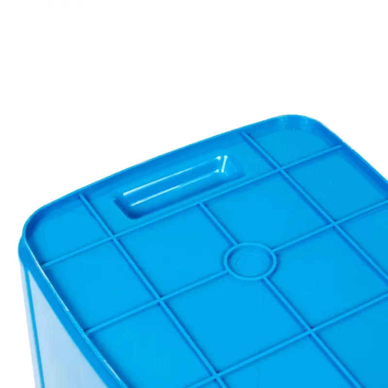 GreenBlue GB320BL nešiojamas tualeto kibirėlis su dangčiu, rankena, 19 l