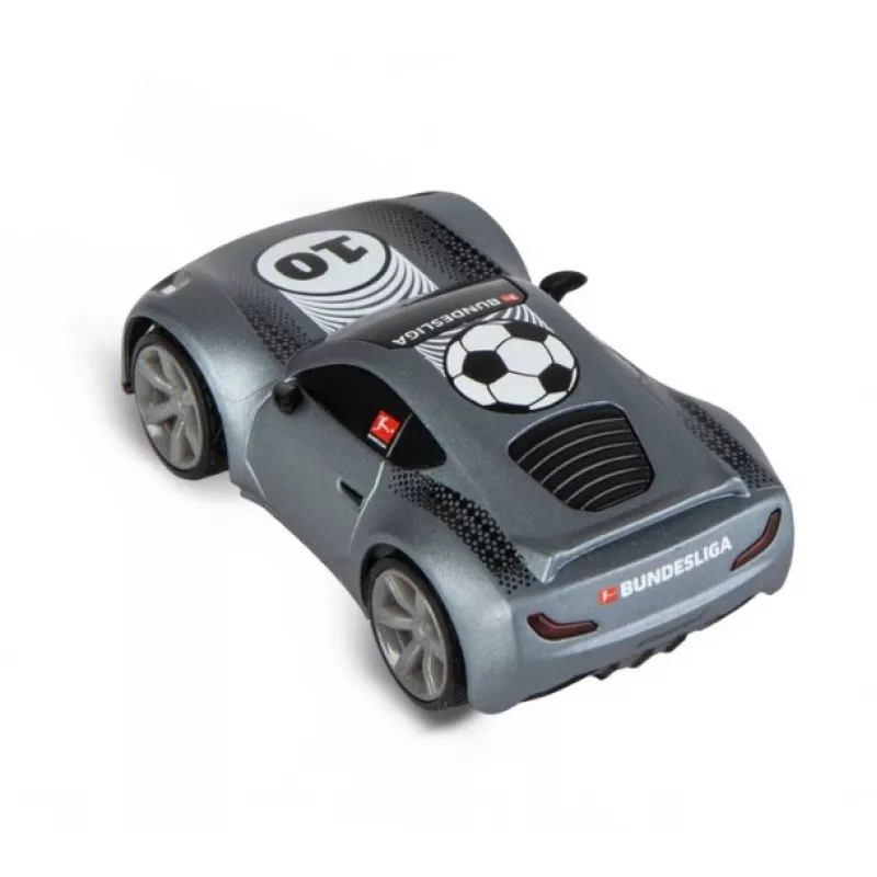 RC Automobilis Bundesliga Mini RC 1:43 Pilkas