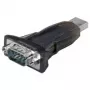 Wentronic Goobay USB Serial RS232 keitiklis mini, juodas - USB 2.0 kištukas (A tipas) > D-SUB/RS-232 kištukas (9 kontaktų) (69822)