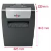 Rexel Momentum X406 kryžminio pjovimo popieriaus smulkintuvas P4, 4 x 28 mm, 15 l, 6 lapų, 70 dB