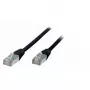 S/CONN Cat5e F/UTP (FTP) tinklo kabelis RJ45–RJ45 vyriškas, 2 m, juodas