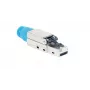 Lanview LVN125465-CAT8.1 RJ45 kištukas cinkas 15x45x15 mm
