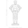 LEGO žvaigždžių karų statoma figūra C-3PO modelis 75398 — 1138 dalių, 380 mm eksponuojamas kolekcinis modelis