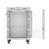 Laisvai pastatomas serverio spintos korpusas LANBERG FF01-6815-12SL 15U, 600×800×922 mm, 1200 kg, IP20, pilkas