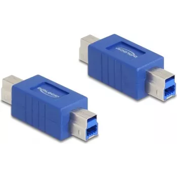 DeLOCK 67227 USB Type-B lyties keitiklis (mėlynas)
