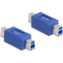 DeLOCK 67227 USB Type-B lyties keitiklis (mėlynas)
