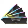 DIMM 64 GB DDR5-6600 (4x 16 GB) Quad-Kit, Arbeitsspeicher schwarz, CMH64GX5M4B6600C32, Vengeance RGB, INTEL XMP