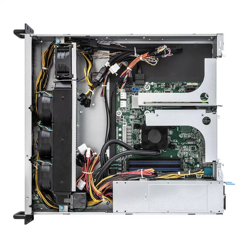 ASRock Barebone Server 2U vieno lizdo AM5 2U1G-B650/AQUA - Barebone - AMD Socket AM5 (Ryzen Zen4)