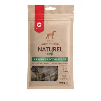 MACED Super Premium Naturel Soft Rabbit with rosemary - Šunų skanėstas - 100g