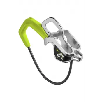 Tubulinis apsauginis įtaisas Edelrid MEGA JUL Steel Green 75g