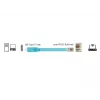 Serijinis kabelis DeLOCK 63914 USB Type-C – RJ45 3 m mėlynas
