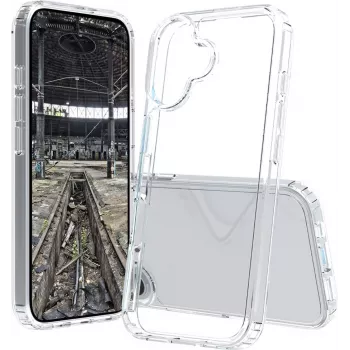 Dėklas JT BERLIN BackCase Pankow Clear Apple iPhone 16 Plus permatomas 17 cm