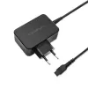 Qoltec 51025 maitinimo adapteris / keitiklis, vidaus, juodas