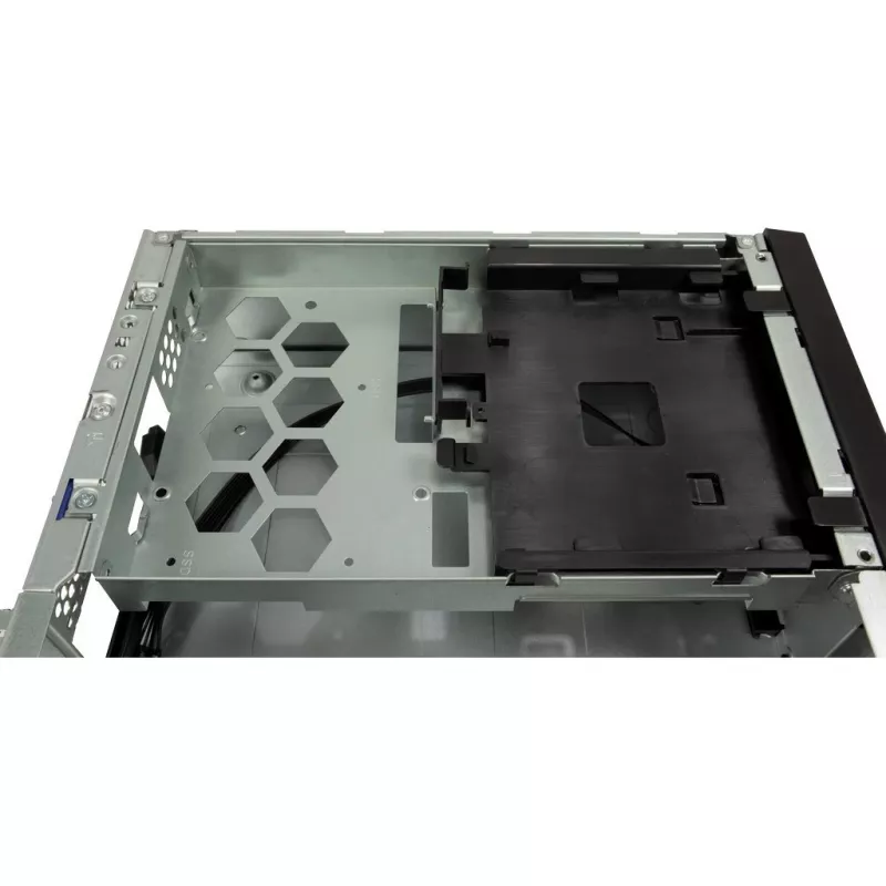 Korpusas Inter-Tech S-331 Desktop, Mini-ITX / Micro ATX, juodas