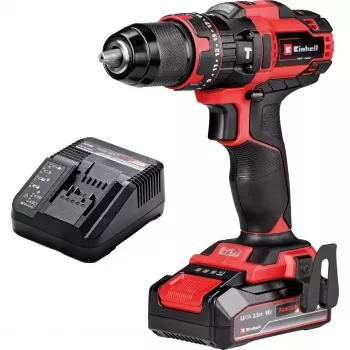 Gręžtuvas Einhell TE-CD 18/44 Li-i 24000 RPM 1.59 kg Juodas, Raudonas