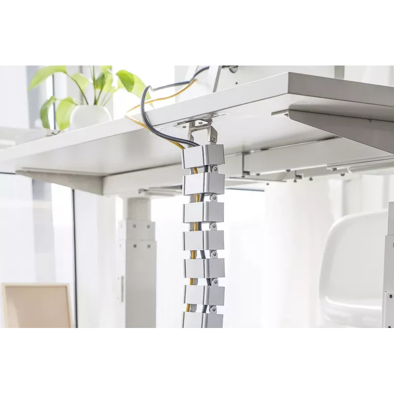 Kabelių dėklas DIGITUS ASSMANN Electronic DA-90506, lankstus, sidabrinis