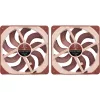 Noctua NF-A14x25 G2 PWM Sx2 PP 140mm dvigubas ventiliatorių rinkinys