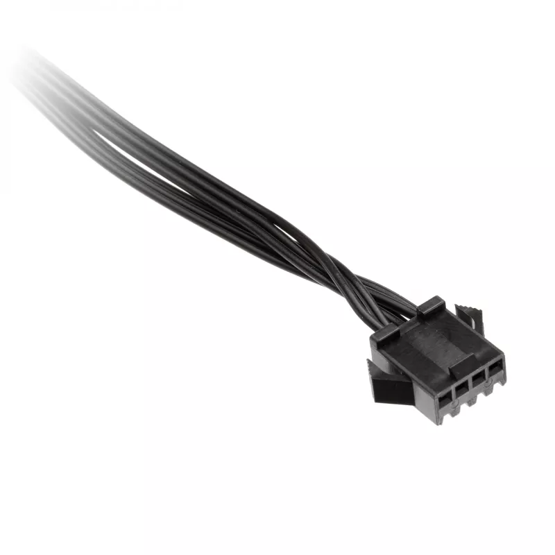Adapteris Kolink 4 kontaktų ventiliatoriui į 3 kontaktų 5V ARGB, 0,4 m