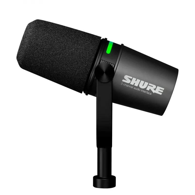 Shure MV7I – išmanus mikrofonas ir sąsaja