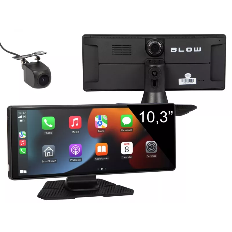 BLOW Wireless CarPlay5.0 model 78-430# – daugialypės terpės stotelė automobiliui