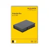 Apsauginis dėklas DeLOCK 18372 3,5 colio HDD juodas