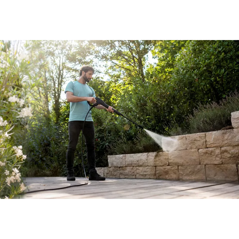 Karcher AG K 7 WCM slėginis plovimo aparatas, vertikalus, elektrinis, 600 l/h, juodas, geltonas