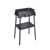 Elektrinis stalinis grilis SEVERIN PG 8596, 2000 W, stačiakampė grotelė, juodas, sukamasis valdiklis