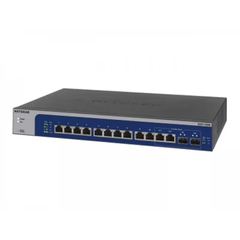 Netgear Plus XS512EM V2 valdomas L3 Smart switch su 12 x 100/1000/2.5G/5G/10GBase-T ir 4 x 10G SFP+