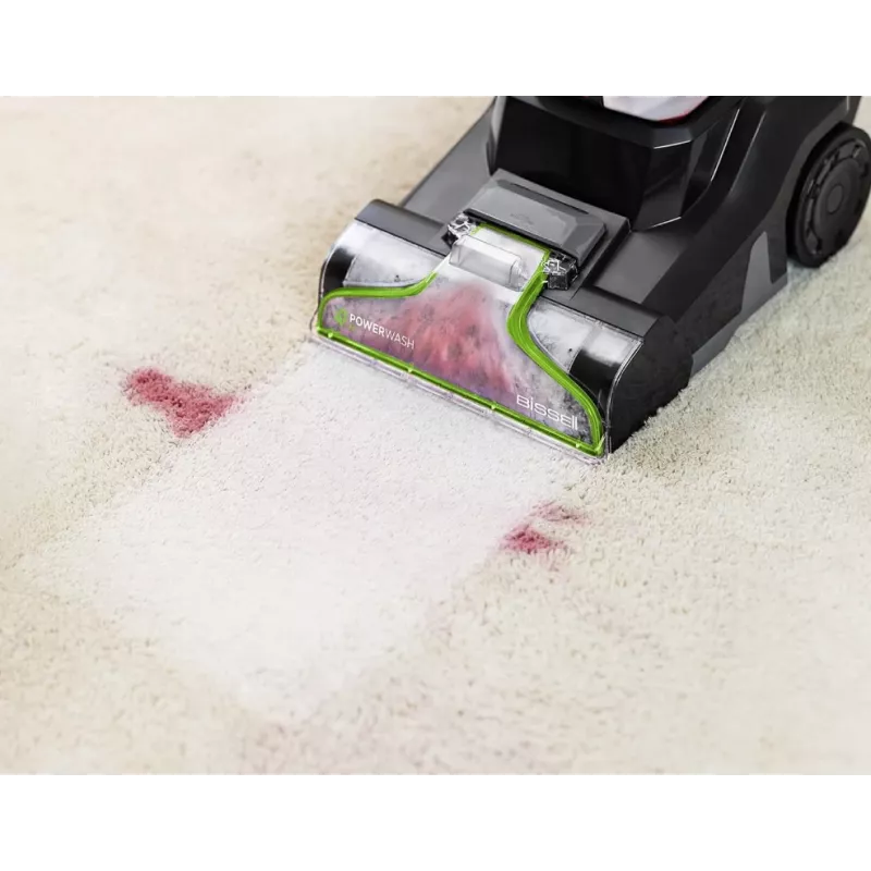 Bissell PowerWash Pet, vertikalus kilimų ir apmušalų valiklis, 3878N, maitinamas tinklu, rankinis, plovimo funkcija, 600 W, juoda/laimo, 24 mėn. garantija