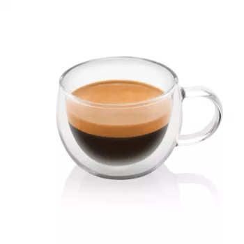 ETA dvigubo stiklo espresso puodeliai, 2 vnt., 80 ml, 518091000